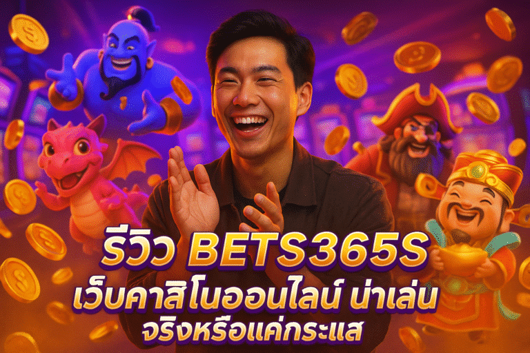 รีวิว BETS365S เว็บคาสิโนออนไลน์ น่าเล่นจริงหรือแค่กระแส